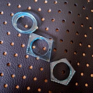 Marc Jacob's Geometric Acrylic Rings s:6